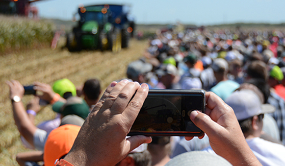 Husker Harvest Days Mobile Texts