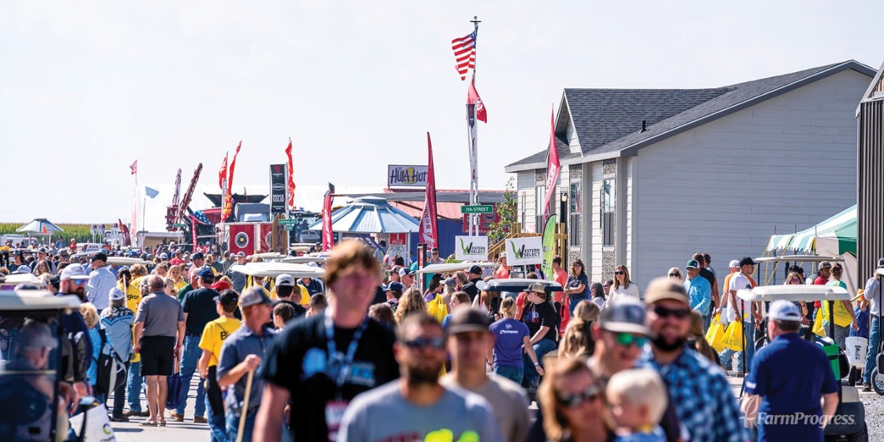 Husker Harvest Days Crowd